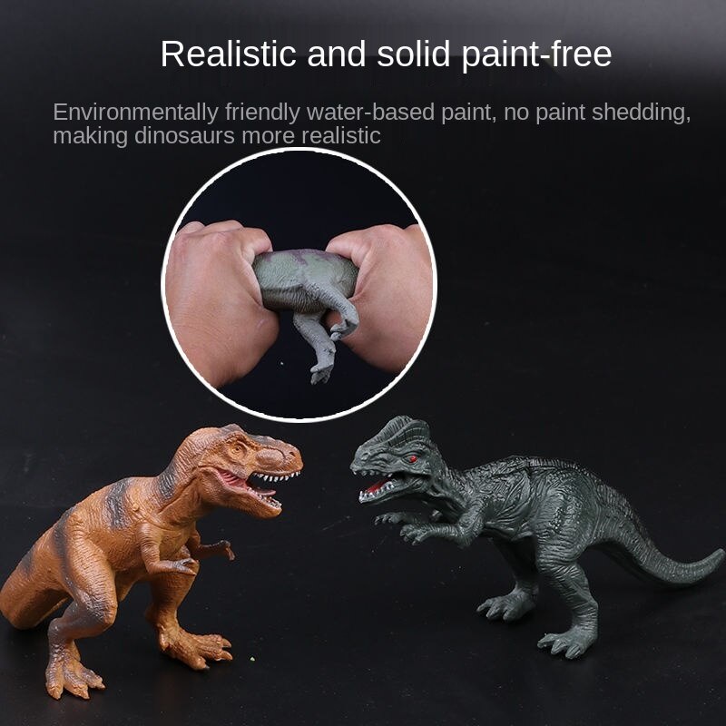 Đồ Chơi Mô Hình Khủng Long Bằng Cao Su Mềm Cho Bé