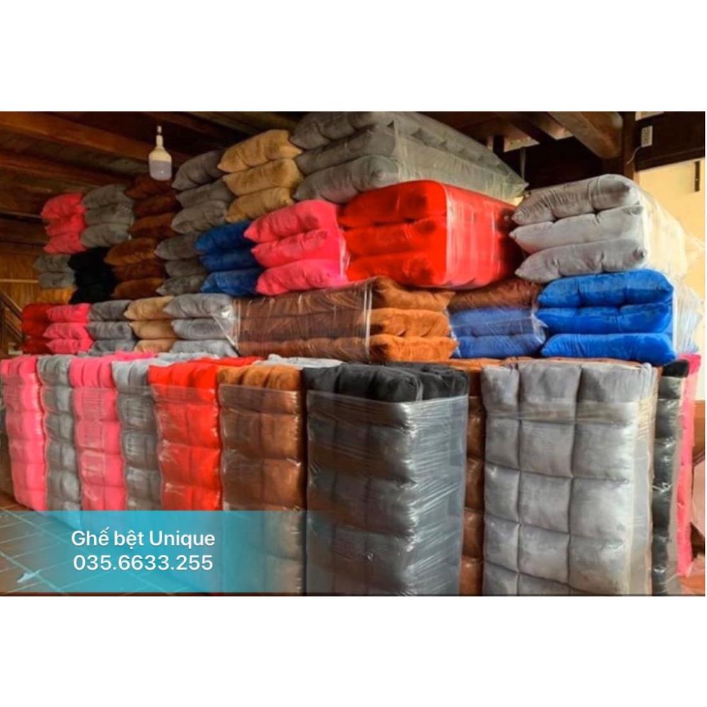 Ghế lười Tatami tựa lưng ngồi bệt nhật bản vỏ bọc nhung cao cấp với 5 nấc ngả thoải mái sử dụng với các tư thế ngồi nằm | BigBuy360 - bigbuy360.vn