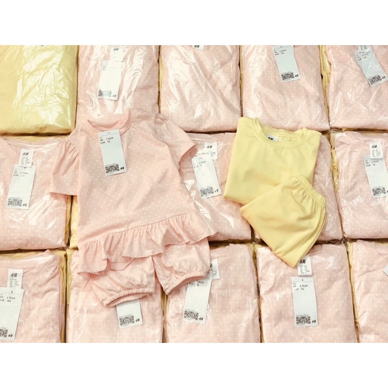 Set 2 bộ HM bèo cho bé gái
