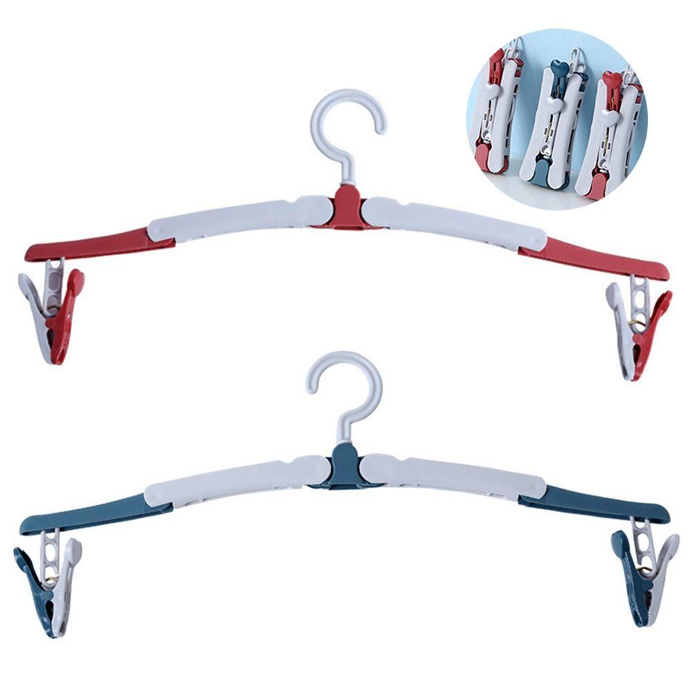 Móc Treo Quần Áo Chống Trượt Đa Năng Gấp Gọn Tiện Lợi