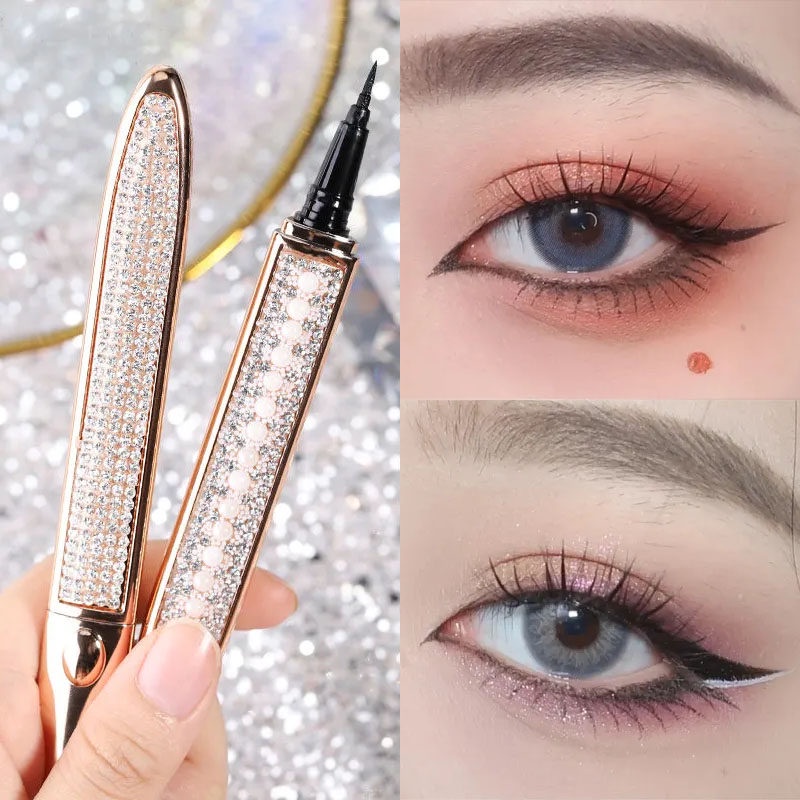 Bút Kẻ Mắt Dạng Lỏng Màu Đen Không Thấm Nước Lâu Trôi Chống Nhòe MISS ROSE