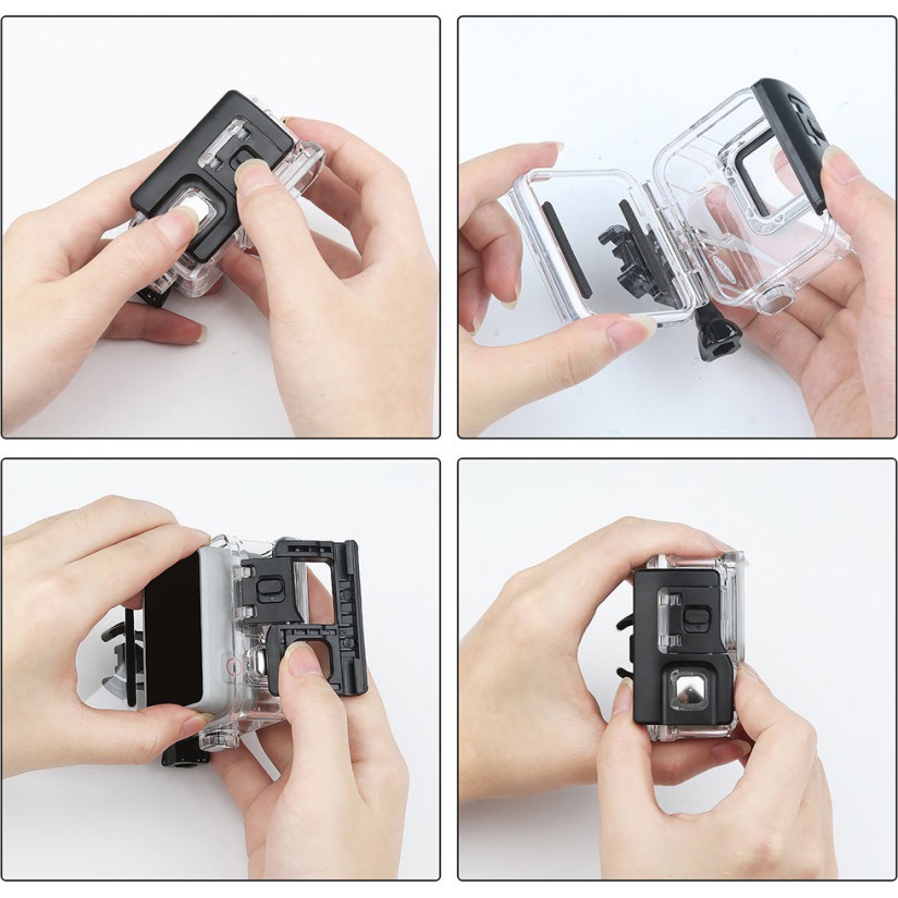 Case Chống Nước GoPro Hero 7 Silver &amp; White