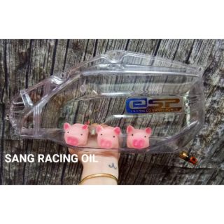 Combo ốp pô e + tem esp + ống xả cặn cho vario/ click/ airblade/ sh mode