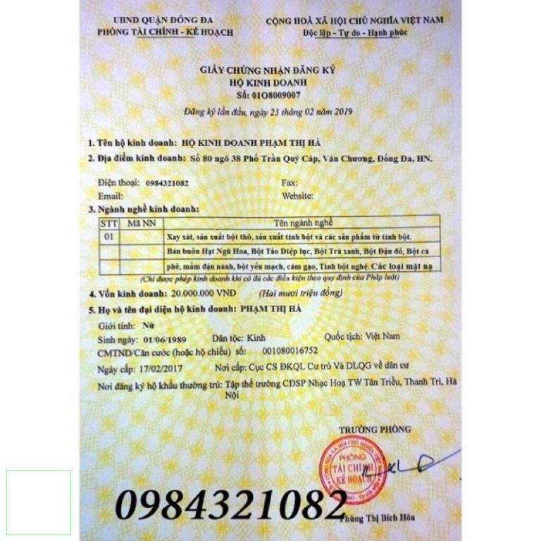 100gr bột mặt nạ dẻo Hoa đậu biếc handmade.