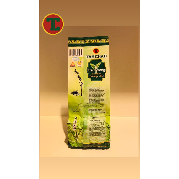 TRÀ Ô LONG ( OOLONG) BAO NHÔM 100GR - TÂM CHÂU | BigBuy360 - bigbuy360.vn