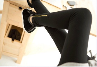 Quần legging nữ Navi có khoá kéo