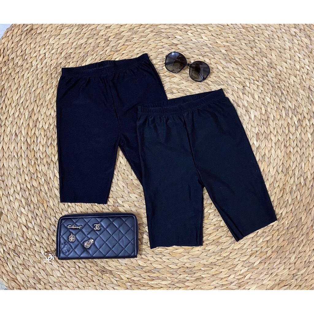 [ Mã FAMAYWA giảm 10K đơn 50K] Quần Legging đùi dáng lửng Hàn Quốc siêu cao cấp | BigBuy360 - bigbuy360.vn