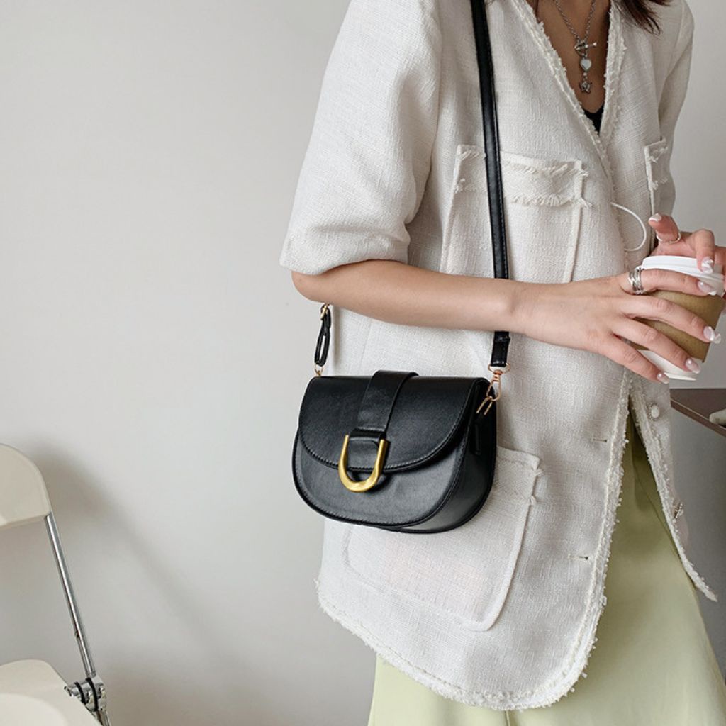 Túi xách nữ khoá móng ngựa túi kẹp nách dáng bầu thời trang cao cấp đi làm đi chơi, túi đeo chéo nữ TX037429 Coco Store