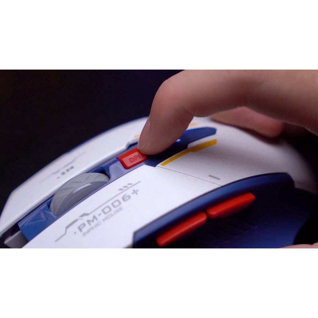 Chuột không dây Inphic PM6 Gundam Pin Sạc chuyên game chống ồn 1600 DPI siêu nhạy Big Cat Shop