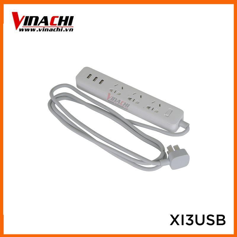 Ổ Điện Xiaomi Mi Power Strip Trắng - Ổ điện Xiaomi Mi Power Strip Trắng 3 Cổng USB Dây Dài 1,8m