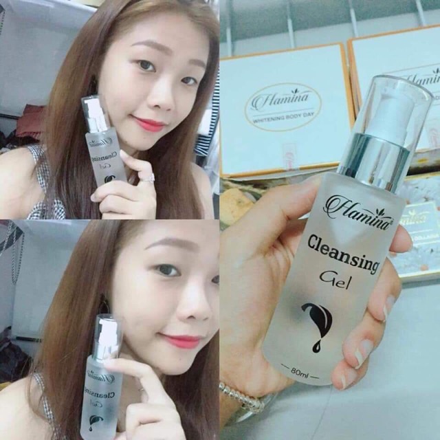 Sữa rửa mặt HAMINA sáng da ngăn ngừa mụn