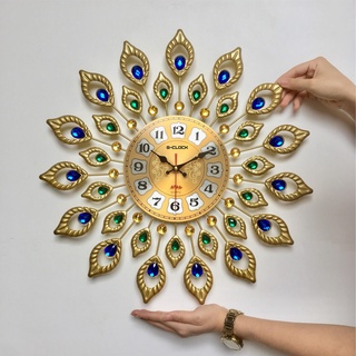 Đồng hồ treo phòng khách, đồng hồ treo phòng ngủ, đồng hồ treo tường decor GKADO 2107