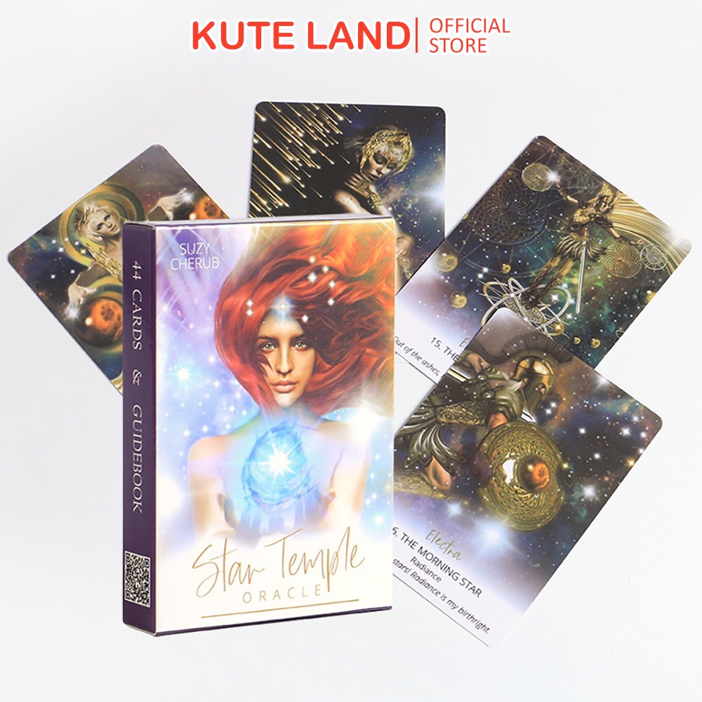 Bài Oracle Star Temple Oracle 44 Lá Tặng Đá Thanh Tẩy E24