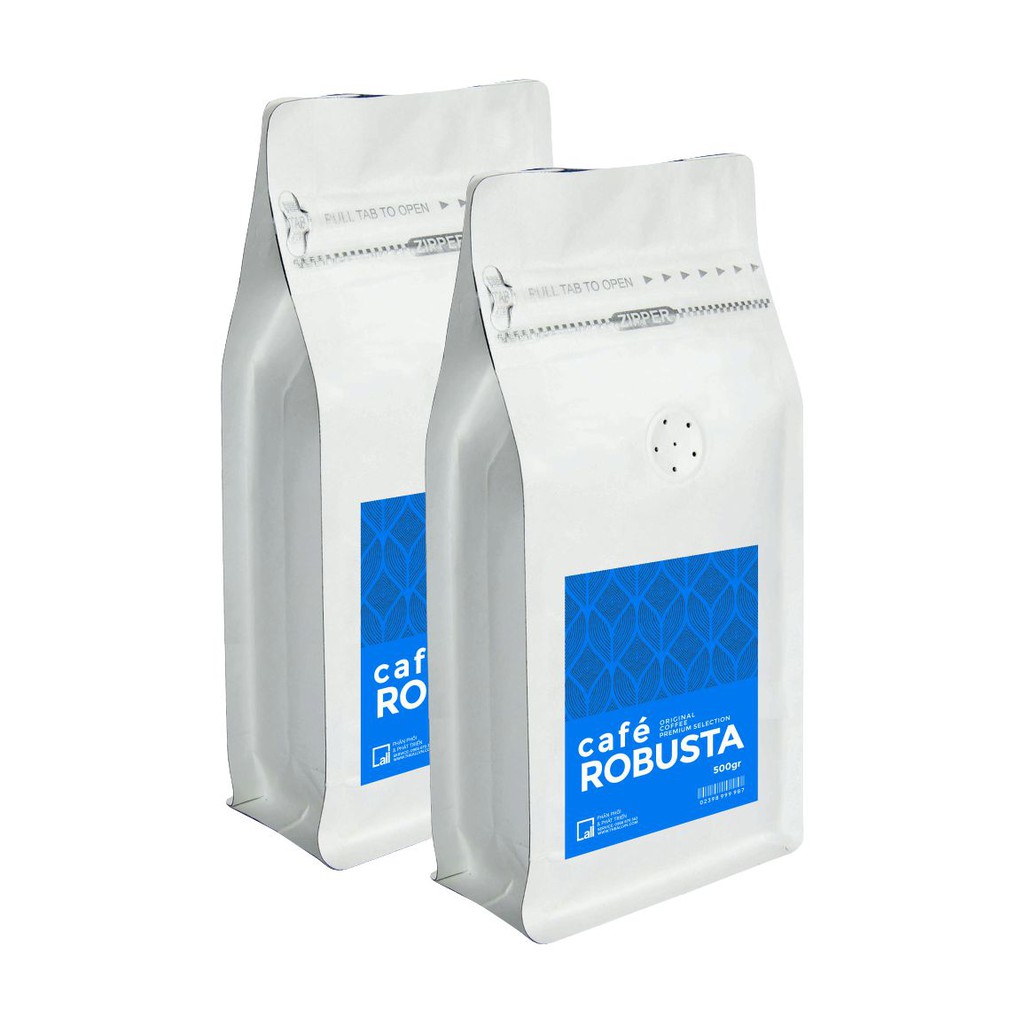 Cà Phê Robusta Xay Sẵn (500gr x 02 Gói) Rang Mộc Nguyên Chất, Vị Đắng, Gu Mạnh - yourbag | BigBuy360 - bigbuy360.vn