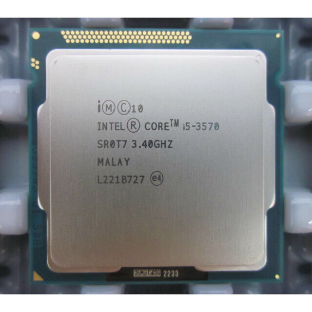 Bộ vi xử lý CPU I5 3570 ( 3.4G/6M/Sk 1155 ) sử dụng main H61 và B75 | BigBuy360 - bigbuy360.vn