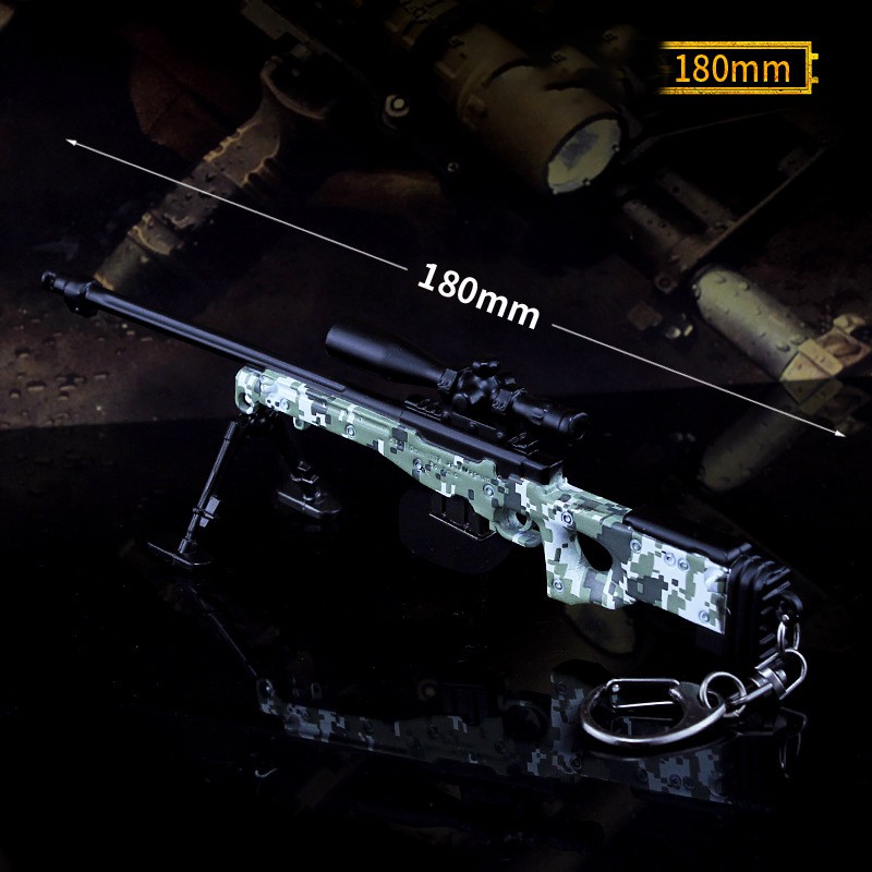 Mô hình Trưng bày Trang Trí PUBG - AWM - CAMO 18cm