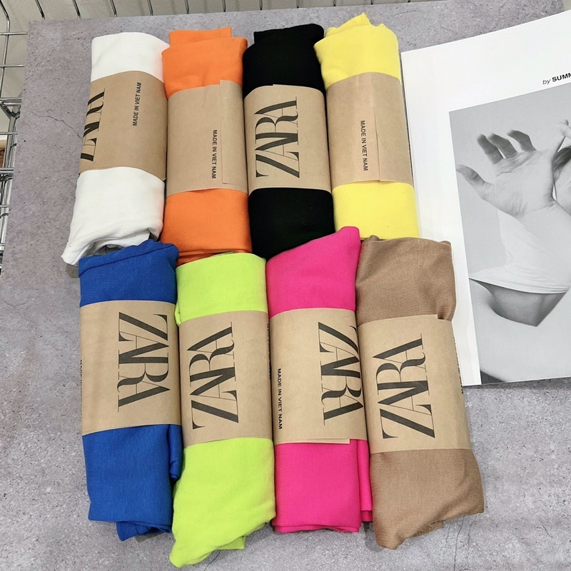 Quần thun ngố nữ nhiều màu, quần legging lửng đen chất cotton co giãn thoải mái vận động.