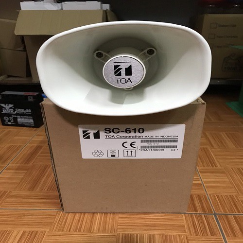 Loa phóng thanh nén toa 10W SC-610 xuất xứ Indonesia chính hãng siêu bền