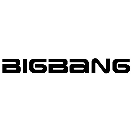 Hình dán sticker decal logo BIG BANG, VIP, hình dán nón bảo hiểm, hình dán laptop