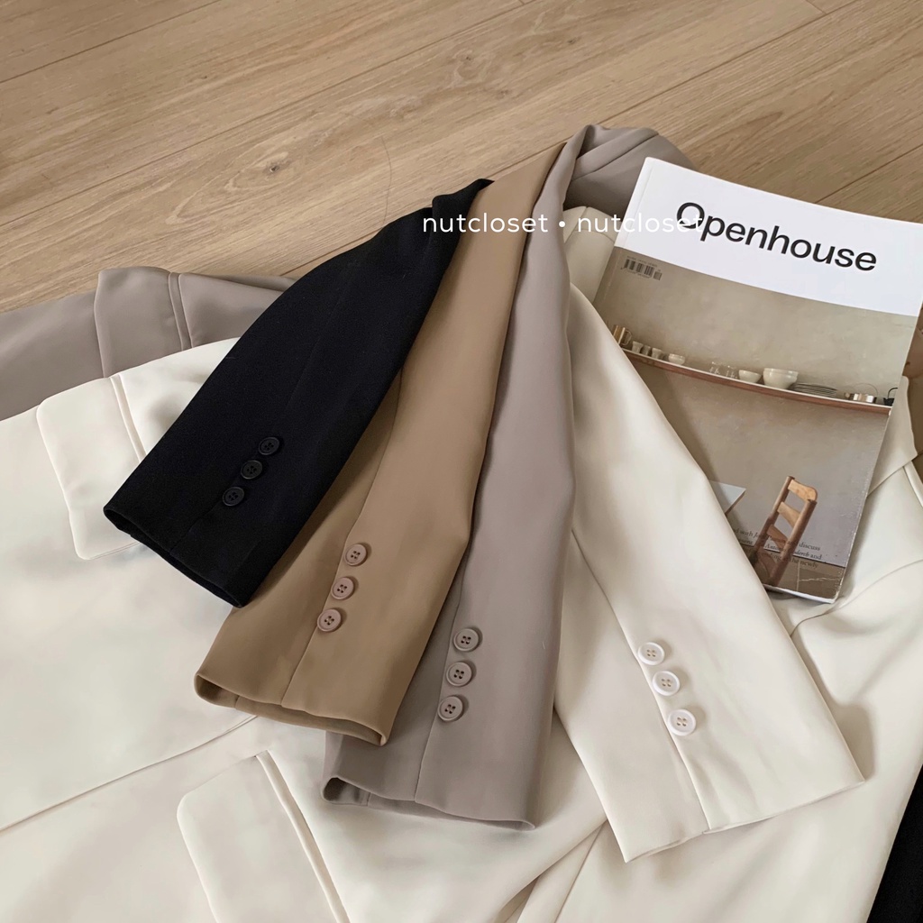 [Mã 2611THTRANG100K hoàn 10% xu đơn 99K] Áo vest 2 hàng cúc _ A0283 | BigBuy360 - bigbuy360.vn