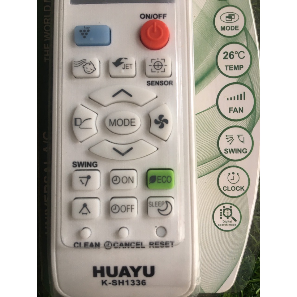 Remote Điều khiển điều hòa máy lạnh đa năng dành cho tất cả các dòng điều hòa Sharp