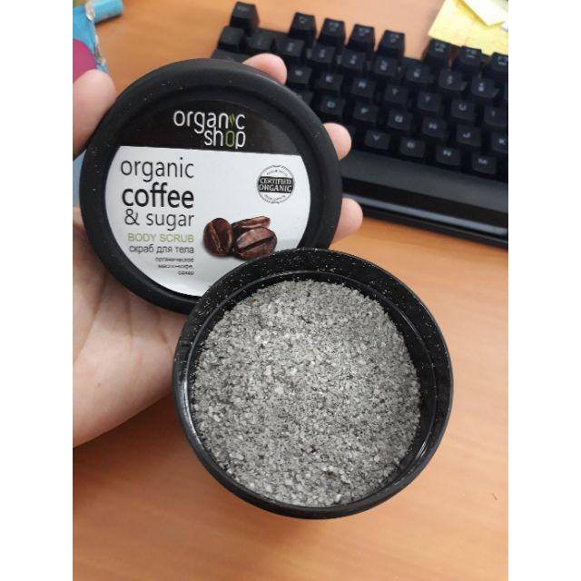 Tẩy tế bào chết cà phê