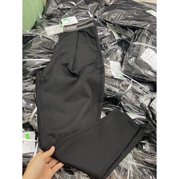 quần baggy umi cạp cao đi ô