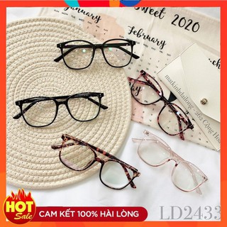GỌNG NHỰA VUÔNG ✅ FREESHIP✅ KIỂU DÁNG BASIC DÀNH CHO NAM NỮ nhận lắp tròng kính