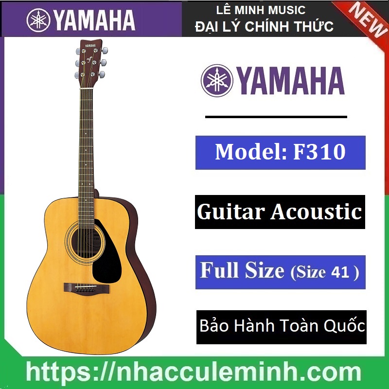 Đàn Guitar Yamaha Acoustic F310 (Hàng Chính hãng , Bảo Hành Toàn Quốc)