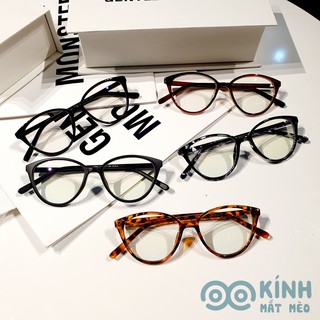 [ SALE SHOCK ] Gọng kính mắt mèo nhựa dẻo nhẹ đeo ôm mặt