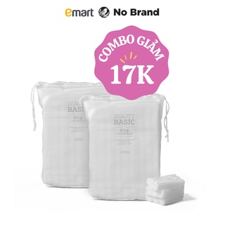 Combo 2 Túi Bông Tẩy Trang Cotton Emart 222 Miếng
