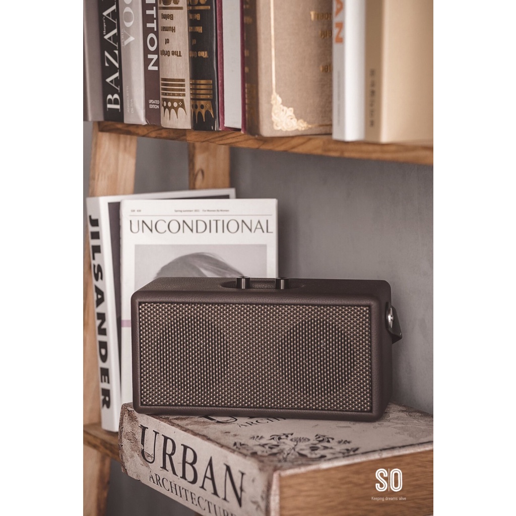 Loa bọc da handmade lấy cảm hứng từ Marshal