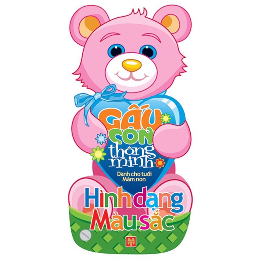 Sách - Gấu Con Thông Minh - Hình Dạng Màu Sắc