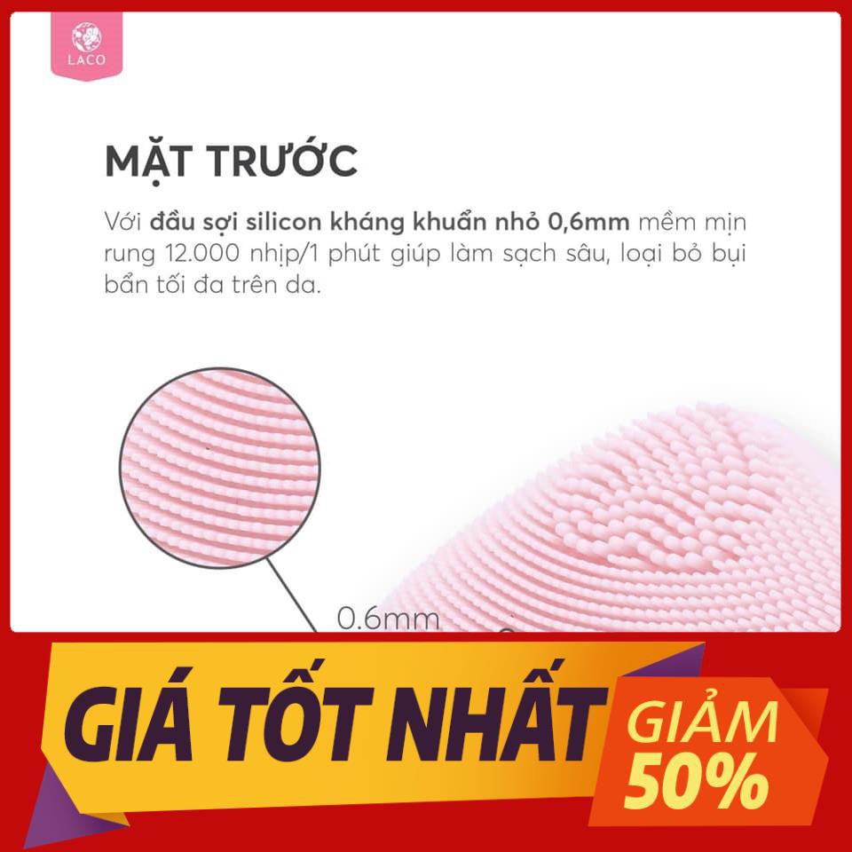 [ HÀNG CHÍNH HÃNG ] [Bảo hành 2 năm] Máy rửa mặt Foreo Luna Mini 3 với Máy Rửa Mặt Laco Luxury - Picenka - MRMLC01