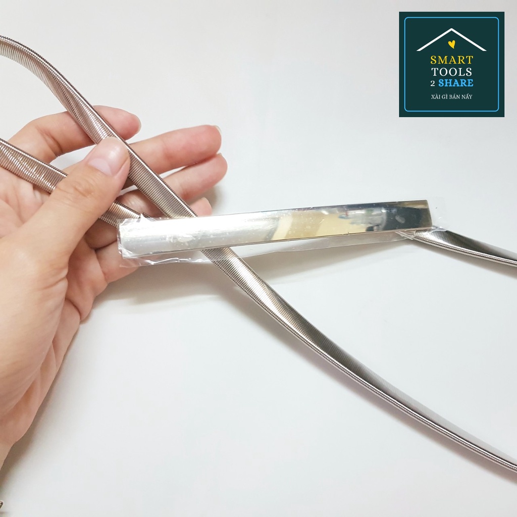 Thắt Lưng Đai Váy Dây Kim Loại Co Giãn Khóa Kim Loại Trơn Minimalism