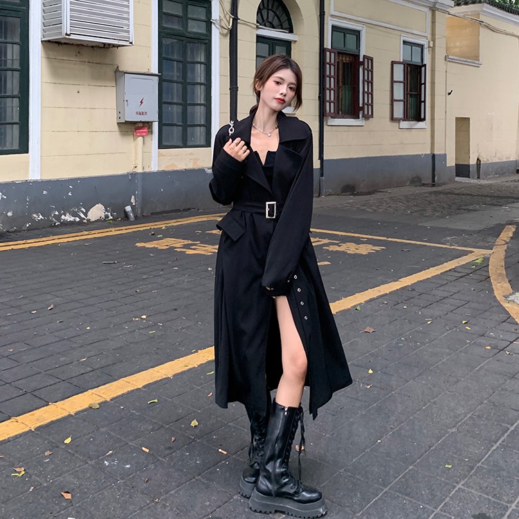 Áo khoác măng tô cổ điển Âu Mĩ