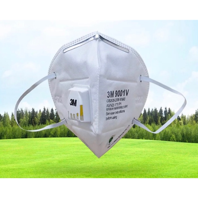 Khẩu trang 3M 9001V lọc khói bụi nano và vi khuẩn | BigBuy360 - bigbuy360.vn
