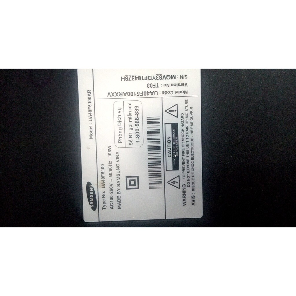 Samsung 40F5100 - Bộ 7 dãy  Led cho Tivi Samsung UA40F5100 và các dòng tương tự