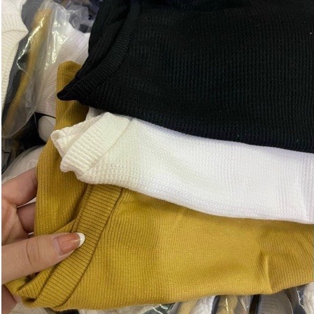 Set 3 áo ba lỗ chất thun tăm co dãn dễ phối vanmiushop