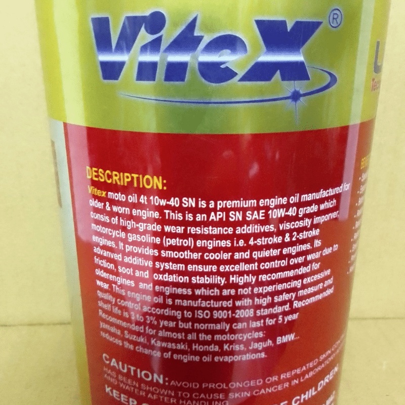 Nhớt xe Winner X, Winner  10w40 công nghệ USA cao cấp ViteX