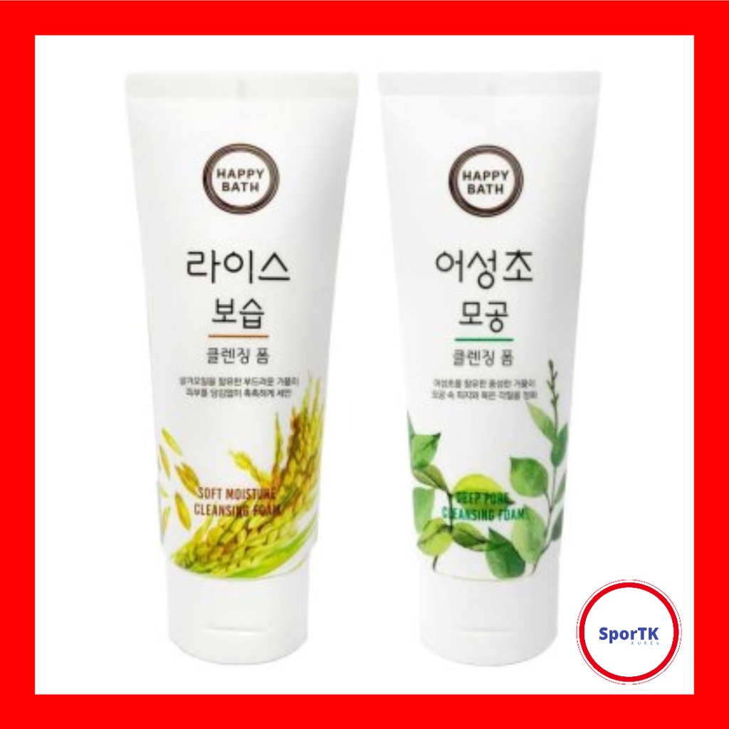 Sữa rửa mặt tạo bọt HAPPY BATH 2 loại 200g