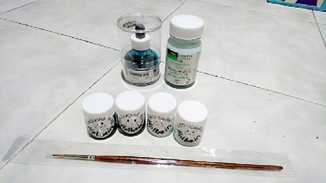 [mỗi lọ chứa 5ml] Keo chặn màu Holbein và Keo chặn màu Pháp [mới]