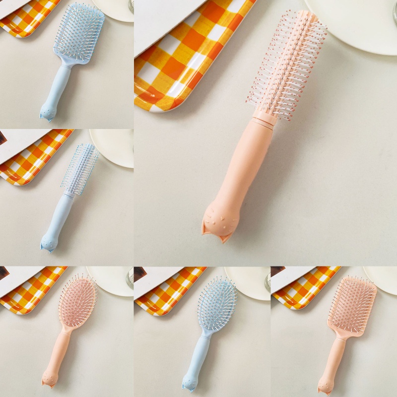 Lược Chải Tóc Ướt Và Khô Hình Oval Tiện Dụng Mang Theo Du Lịch Cho Nữ