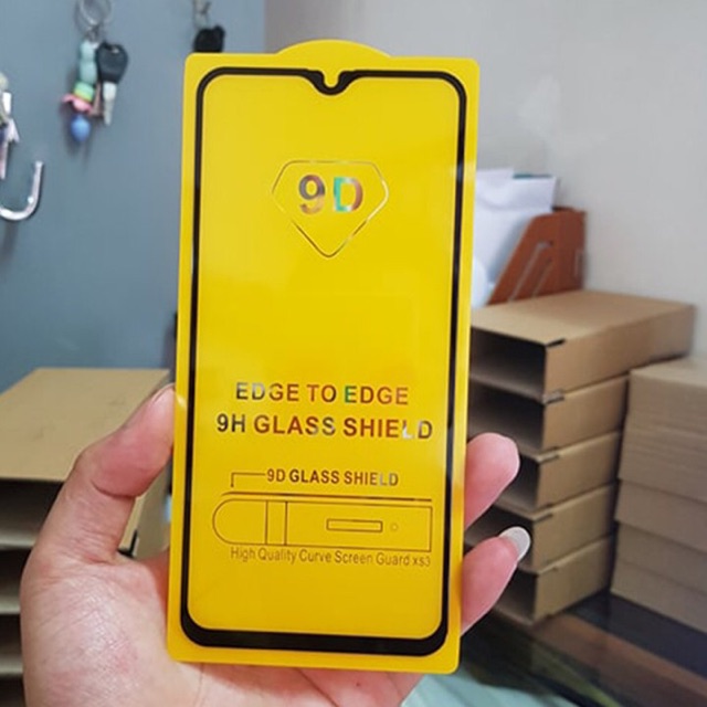 [Sỉ=Lẻ] Bộ 3 kính cường lực oppo F11 Siêu cứng,Bóng,Full màn,Full kéo