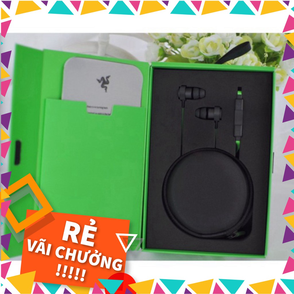 RẺ VÃI CHƯỞNG Tai nghe gaming Razer HammerHead Pro V2 - HammerHead DUO có mic (BH 12THÁNG) RẺ VÃI CHƯỞNG