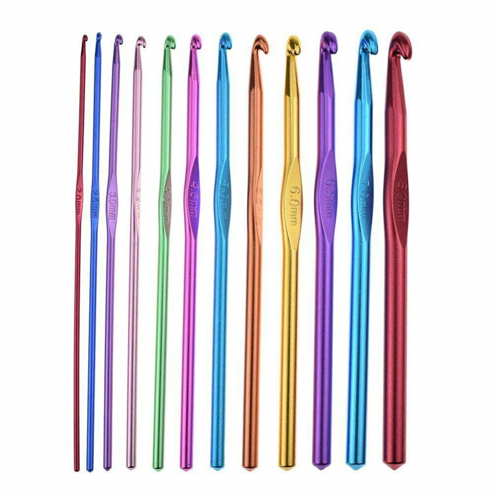 Bộ Kim Móc Len Thủ Công 2mm-8mm / 2mm-10mm