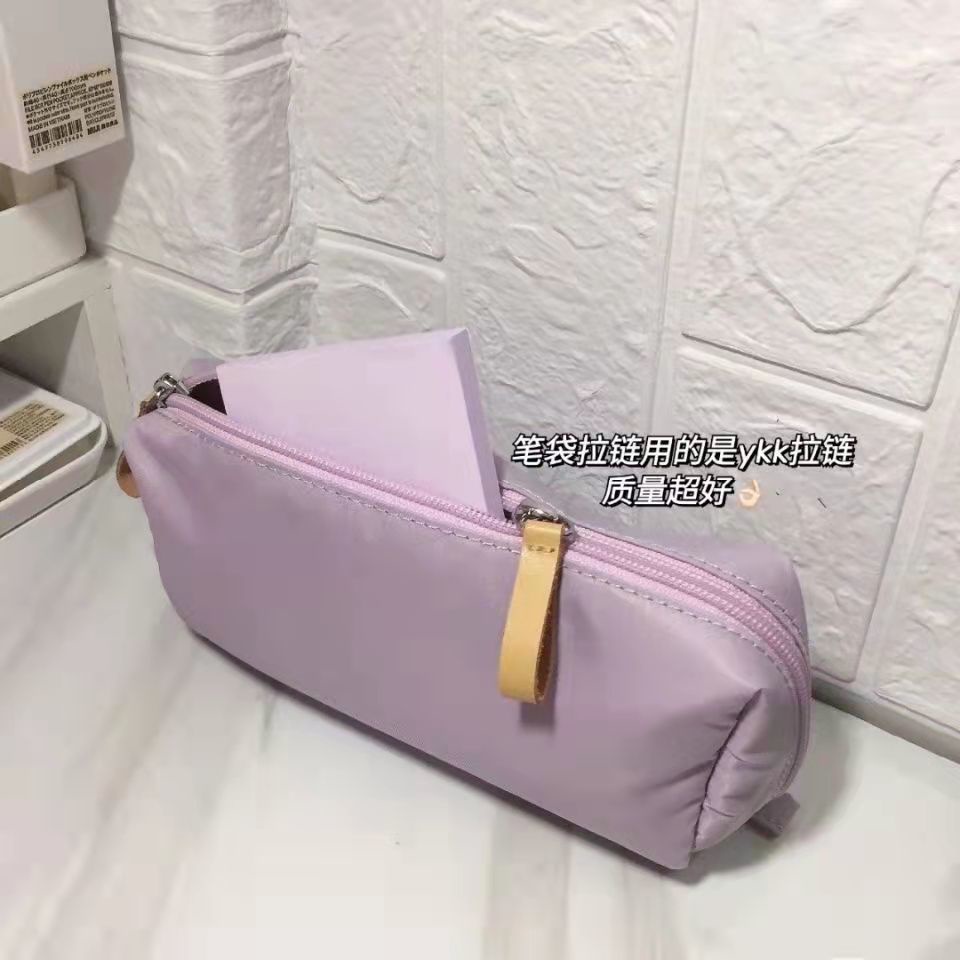 Túi Đựng Bút Bằng Nylon Sức Chứa Lớn Cho Học Sinh Tiểu Học