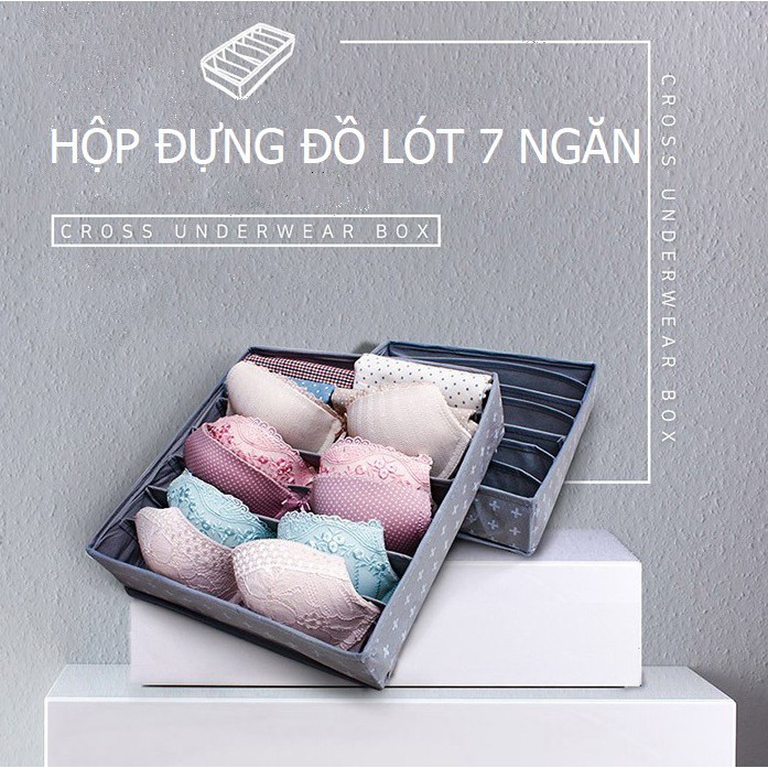 HỘP ĐỰNG ĐỒ LÓT 7 NGĂN