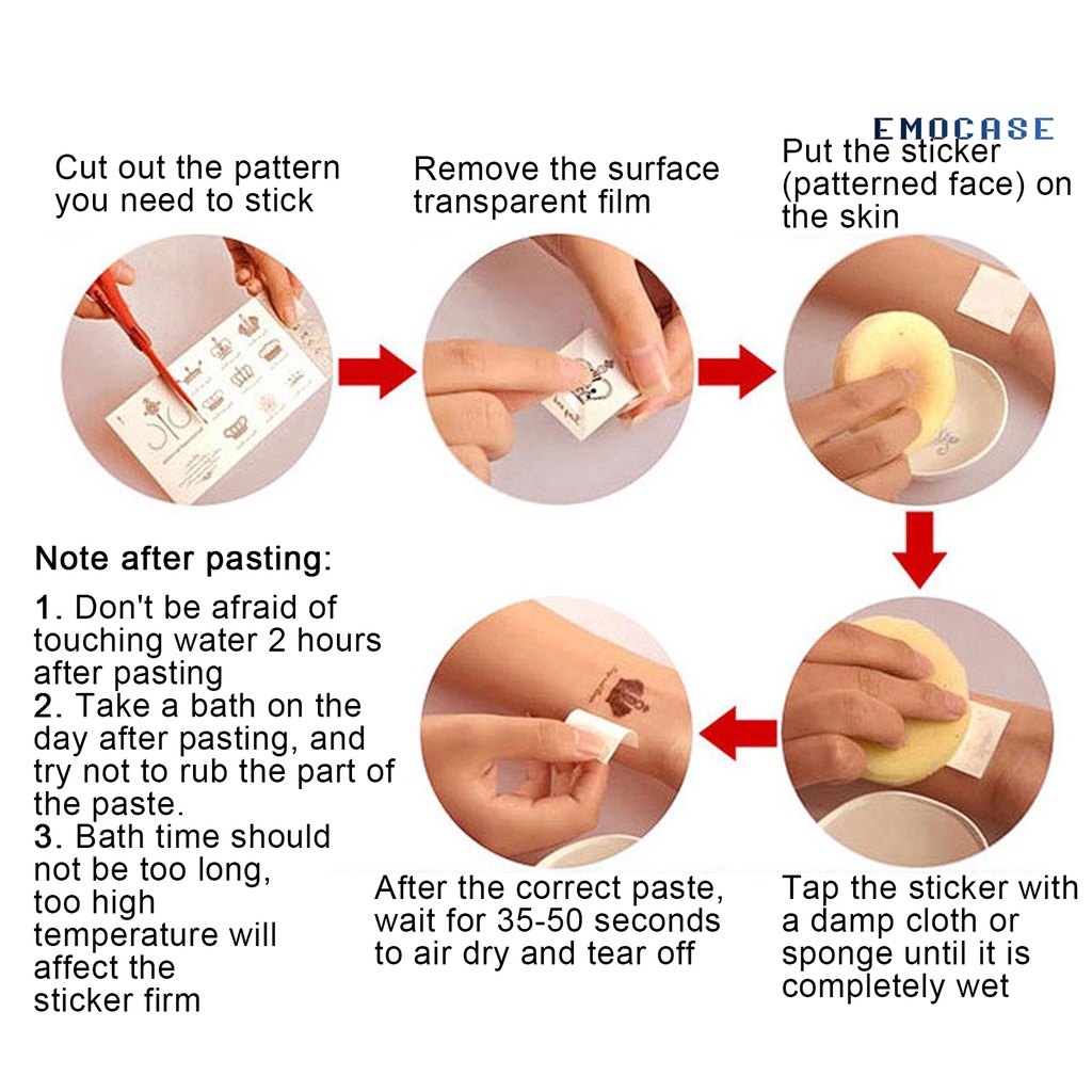 Hình Xăm Dán Vết Sẹo Thân Thiện Với Da Dành Cho Nam