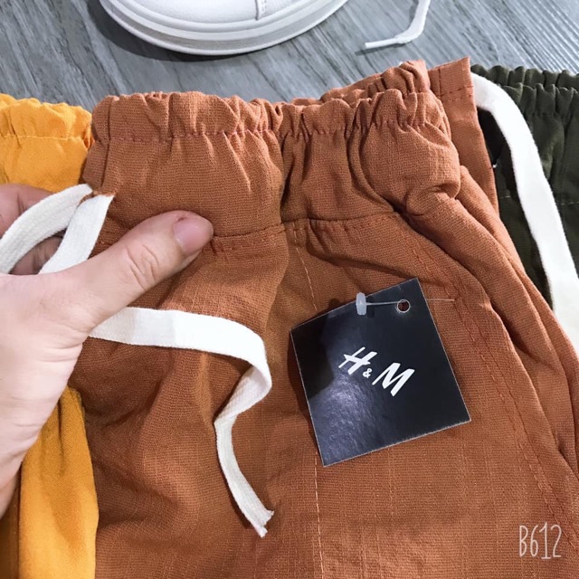 Quần baggy đũi chữ